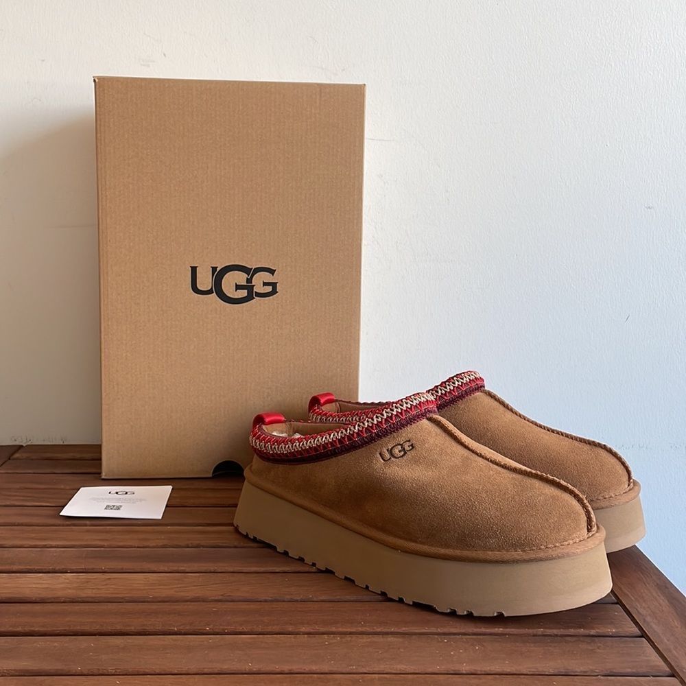 UGG Tazz slippers Chestnut Women Size 9 - Picture 3 of 16